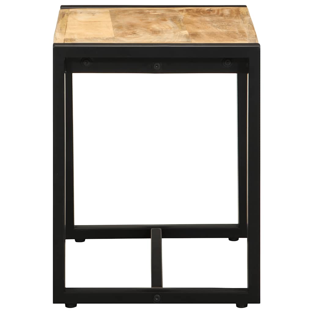 Bænk 60X35X45 Cm Massivt Ru