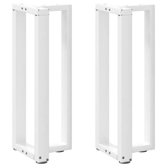 Konsolbordben T-formet 2 Stk. 38x25x(72-73) Stål - Hovedbillede