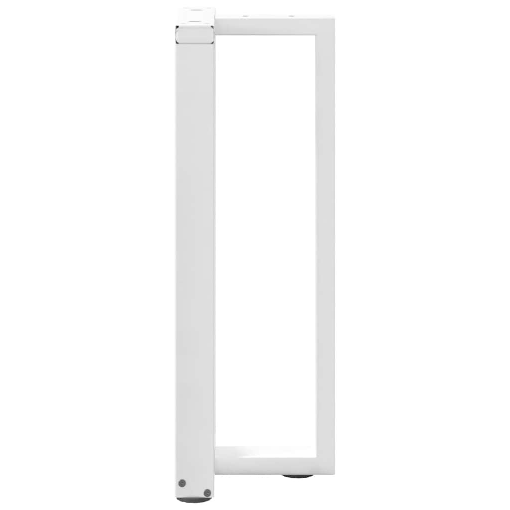 Konsolbordben T-formet 2 Stk. 38x25x(72-73) Stål - Billede 5