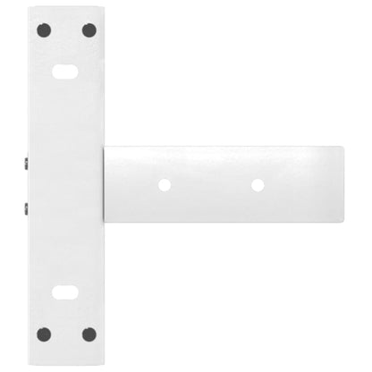 Konsolbordben T-formet 2 Stk. 38x25x(72-73) Stål - Billede 7
