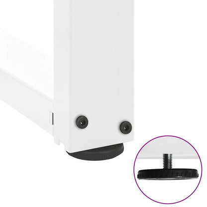Konsolbordben T-formet 2 Stk. 38x25x(72-73) Stål - Billede 9