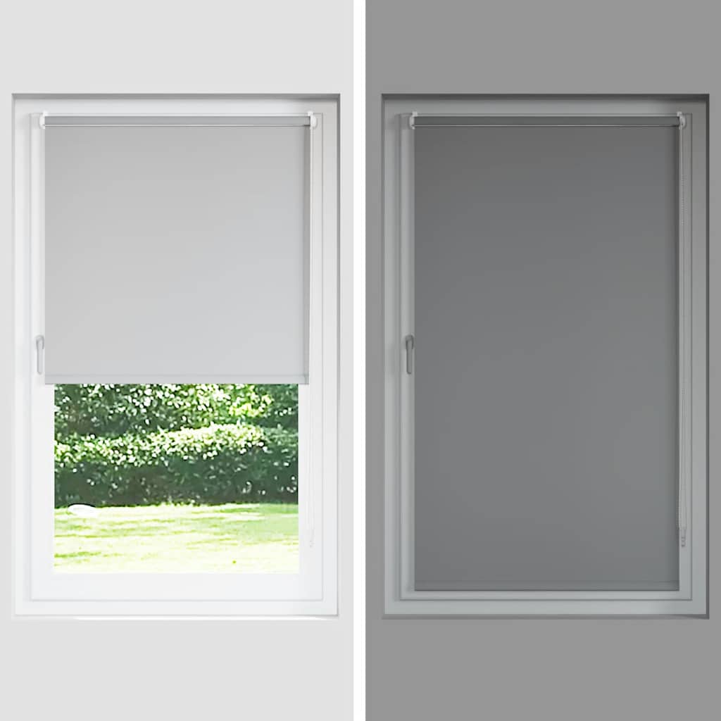 Rullegardin Mørklægning 120x150 Cm Stofbredde 116,6cm Polyester - Billede 9