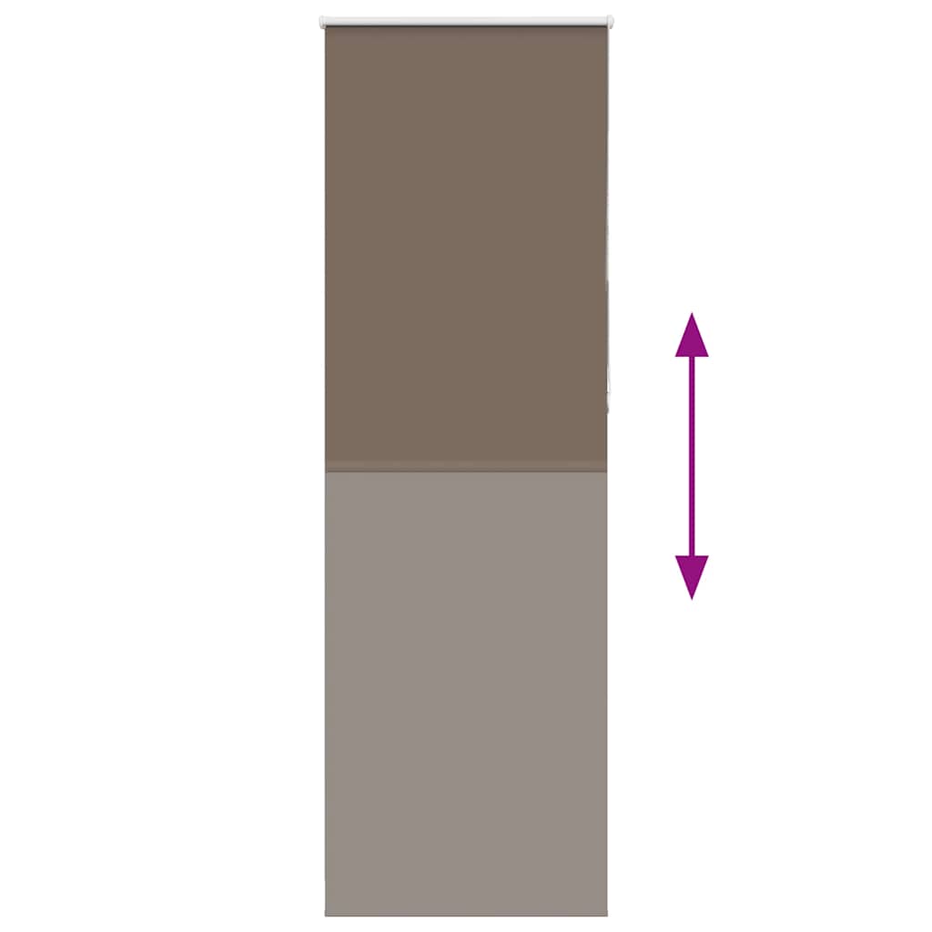 Rullegardin Mørklægning 75x210 Cm Stofbredde 70,7 Cm Polyester - Billede 5
