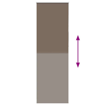 Rullegardin Mørklægning 75x210 Cm Stofbredde 70,7 Cm Polyester - Billede 5
