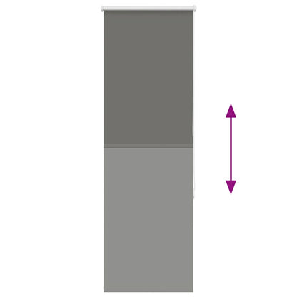Rullegardin Mørklægning 55x130 Cm Stofbredde 50,7 Cm Polyester - Billede 5
