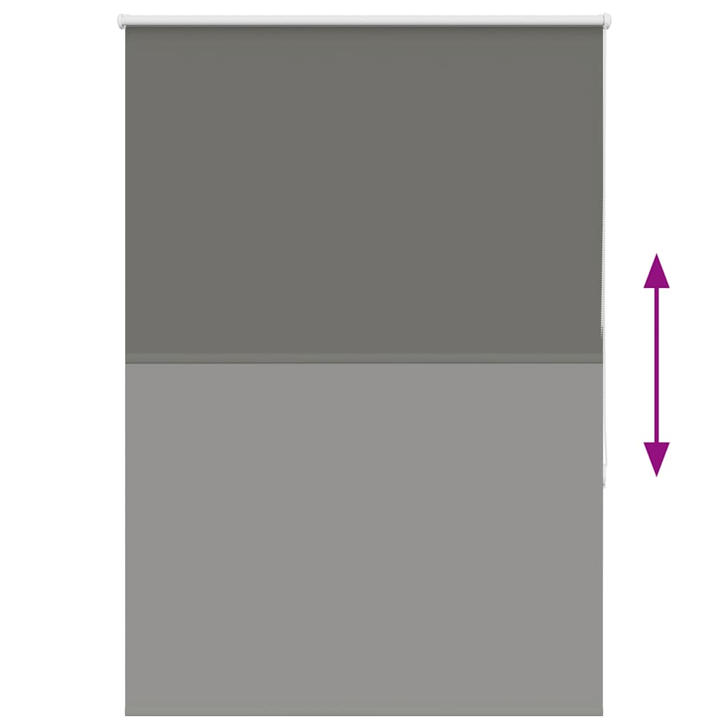 Rullegardin Mørklægning 115x130 Cm Stofbredde 110,7cm Polyester - Billede 5