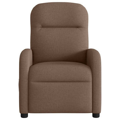 Massagestol Stof Brun