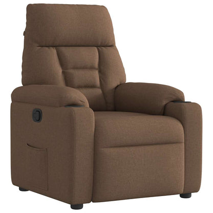 Massagestol Stof Brun