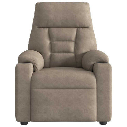 Massagestol Mikrofiberstof Gråbrun