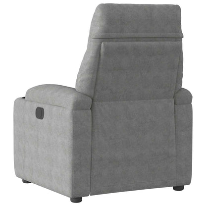 Massagestol Mikrofiberstof Mørkegrå