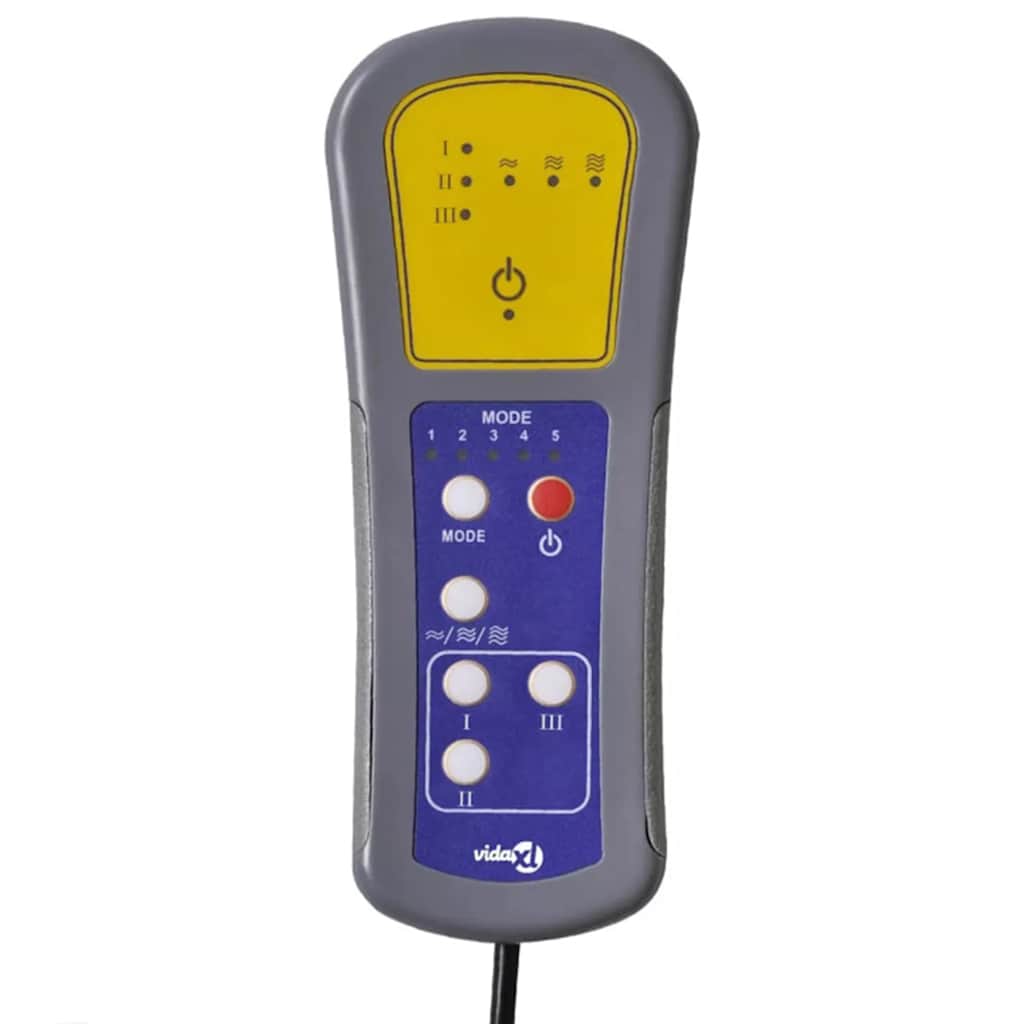 Massagestol Mikrofiberstof Mørkegrå