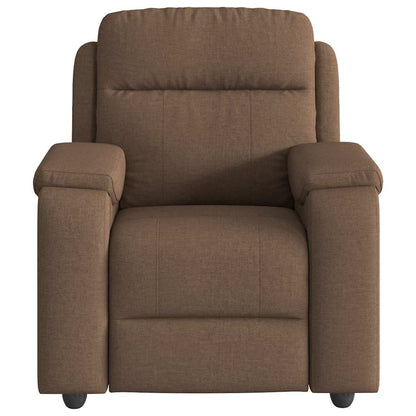 Massagestol Stof Brun