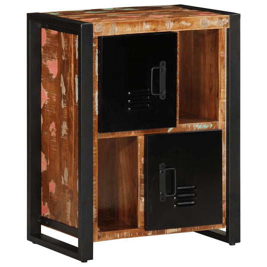 Skænk 55X35X70 Cm Massivt Genbrugstræ
