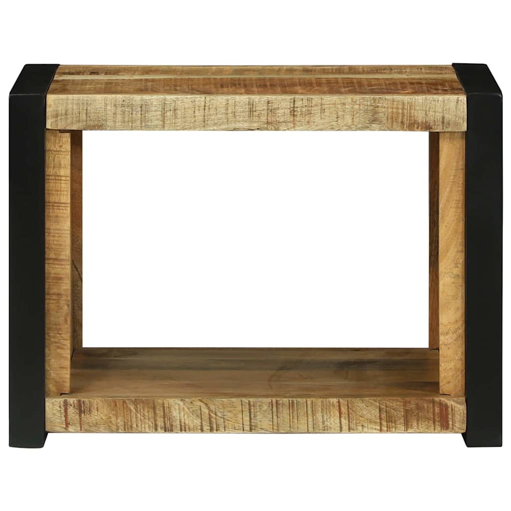 Væg Cube Med Opbevaring 55 X 35 X 40 Cm Massivt Mangotræ - Billede 4