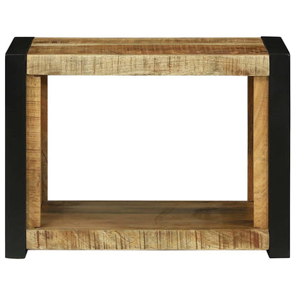 Væg Cube Med Opbevaring 55 X 35 X 40 Cm Massivt Mangotræ - Billede 4