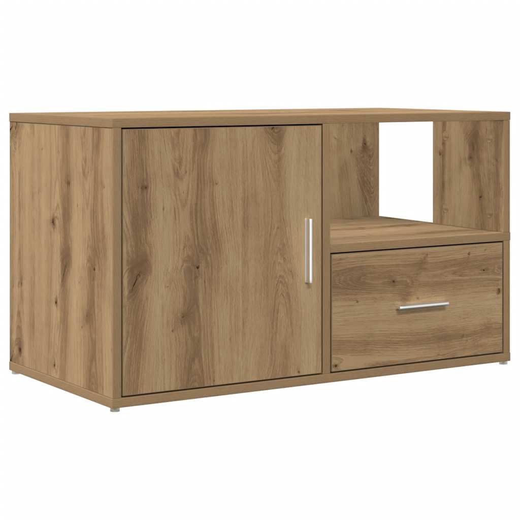 Hjørneskab 200x40x45 Cm Konstrueret Træ Egetræsfarve - Billede 6