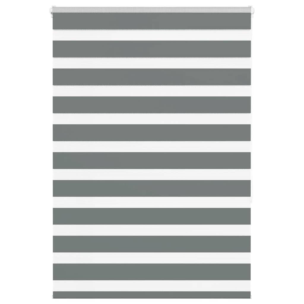 Zebragardin Mørkegrå 105x150 Cm Stofbredde 100,9 Cm Polyester - Hovedbillede