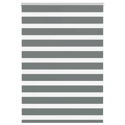 Zebragardin Mørkegrå 105x150 Cm Stofbredde 100,9 Cm Polyester - Hovedbillede