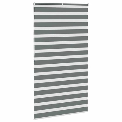 Zebragardin Mørkegrå 120x200 Cm Stofbredde 115,9 Cm Polyester - Billede 4