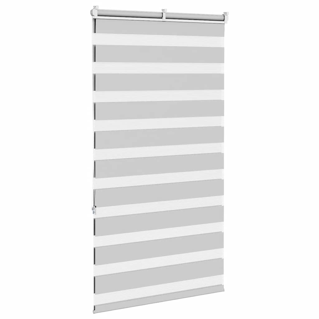 Zebragardin Lysegrå 75x150 Cm Stofbredde 70,9 Cm Polyester - Billede 4