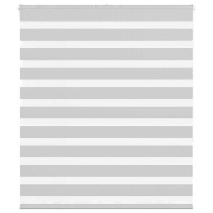 Zebragardin Lysegrå 125x150 Cm Stofbredde 120,9 Cm Polyester - Hovedbillede