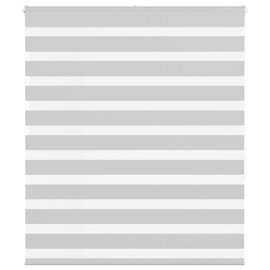 Zebragardin Lysegrå 125x150 Cm Stofbredde 120,9 Cm Polyester - Hovedbillede