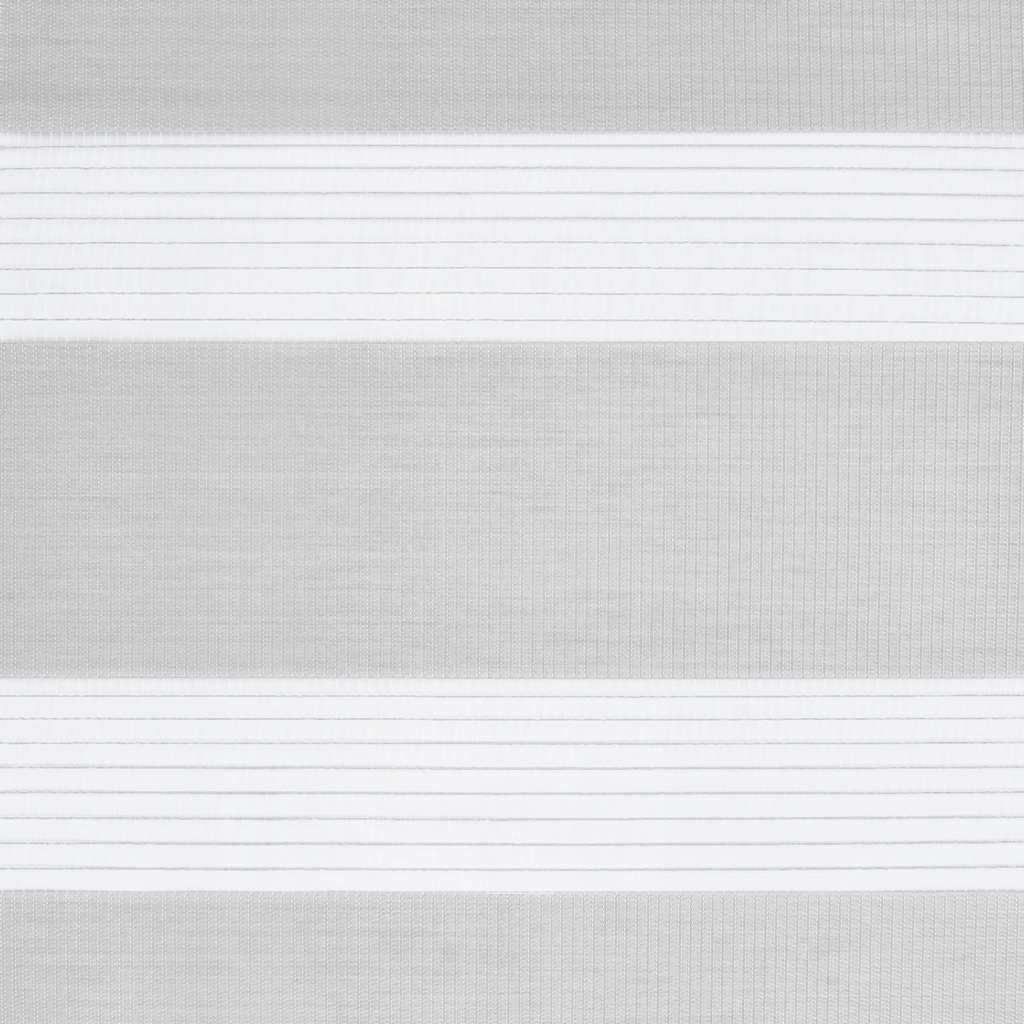 Zebragardin Lysegrå 125x150 Cm Stofbredde 120,9 Cm Polyester - Billede 15