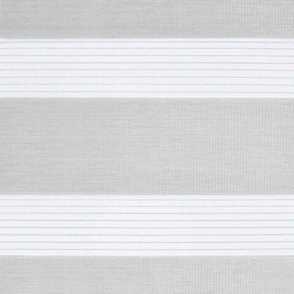 Zebragardin Lysegrå 125x150 Cm Stofbredde 120,9 Cm Polyester - Billede 15