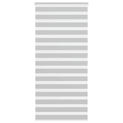 Zebragardin Lysegrå 110x200 Cm Stofbredde 105,9 Cm Polyester - Hovedbillede