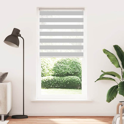Zebragardin Lysegrå 110x200 Cm Stofbredde 105,9 Cm Polyester - Billede 2