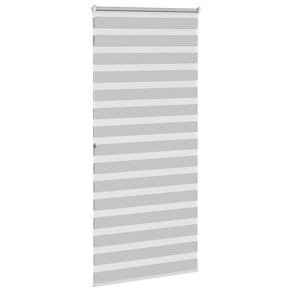 Zebragardin Lysegrå 110x200 Cm Stofbredde 105,9 Cm Polyester - Billede 4
