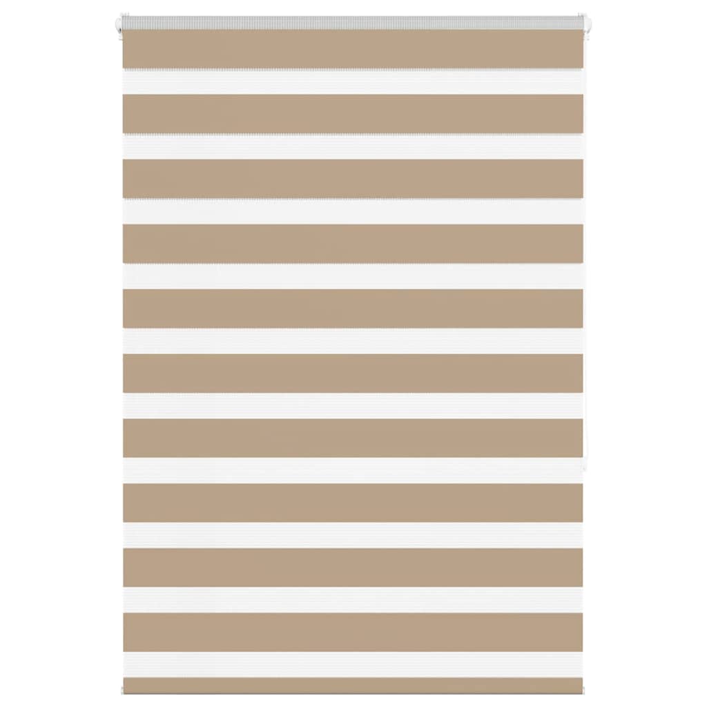 Zebragardin Sandbrun 105x150 Cm Stofbredde 100,9 Cm Polyester - Hovedbillede