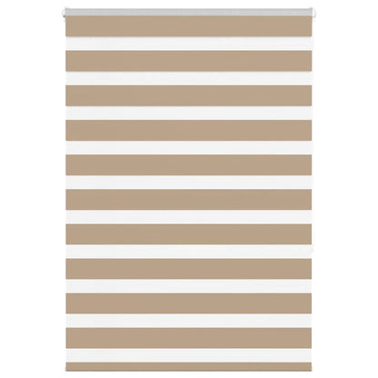 Zebragardin Sandbrun 105x150 Cm Stofbredde 100,9 Cm Polyester - Hovedbillede