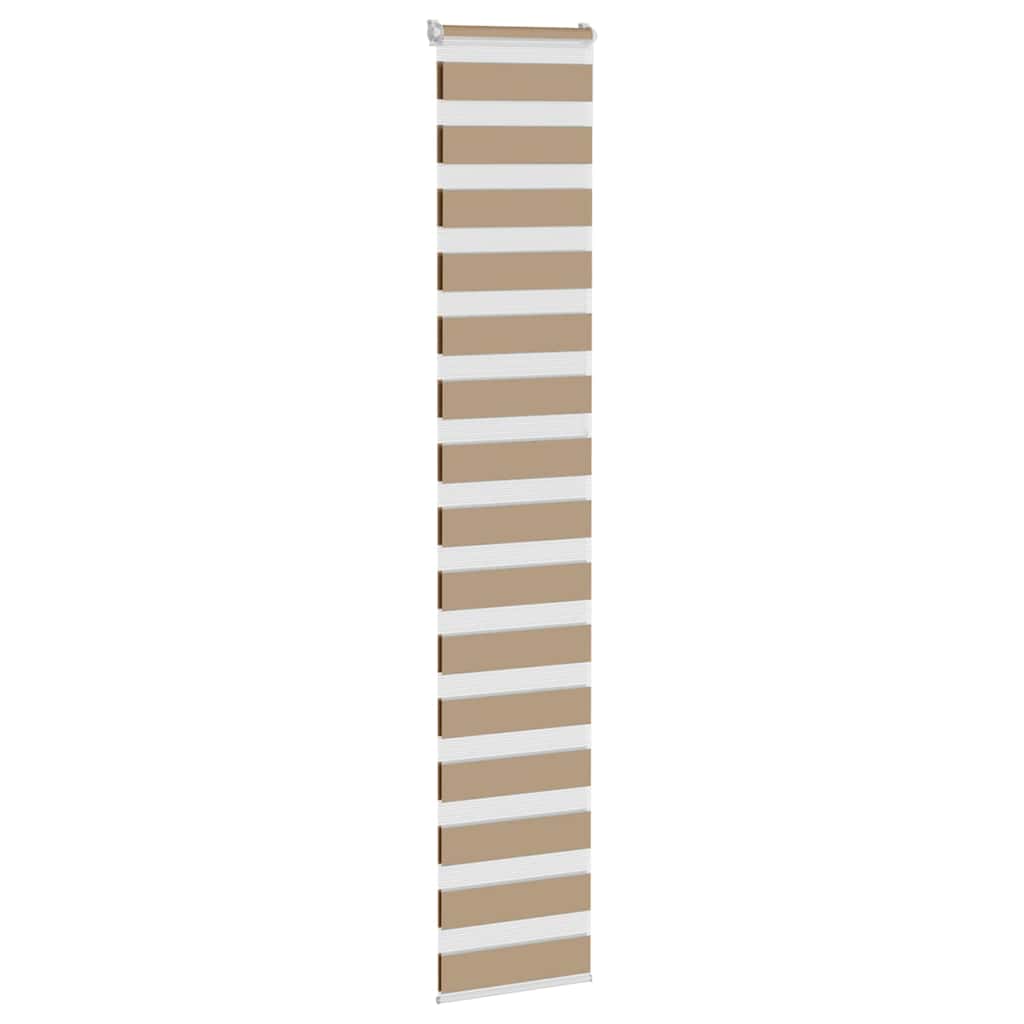 Zebragardin Sandbrun 40x230 Cm Stofbredde 35,9 Cm Polyester - Billede 3