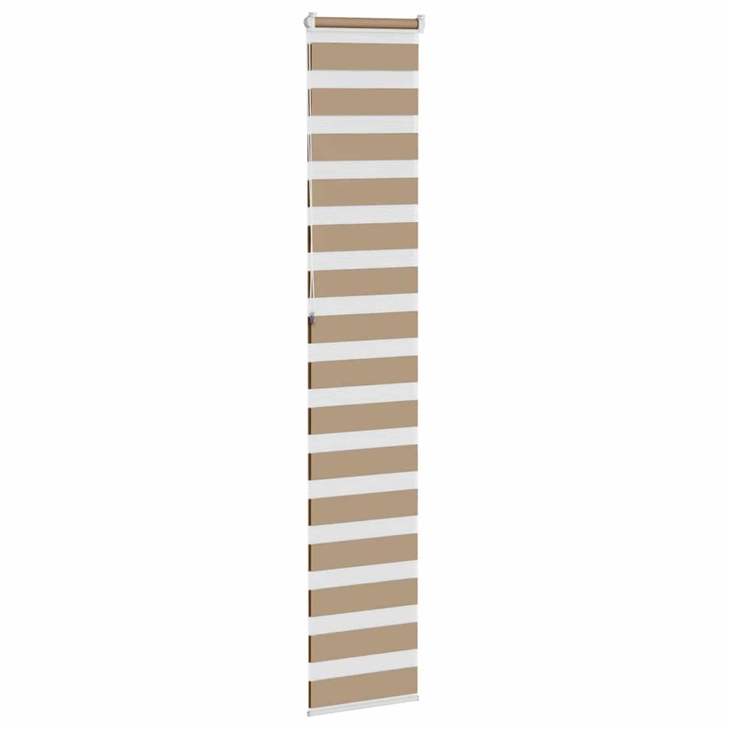 Zebragardin Sandbrun 40x230 Cm Stofbredde 35,9 Cm Polyester - Billede 4