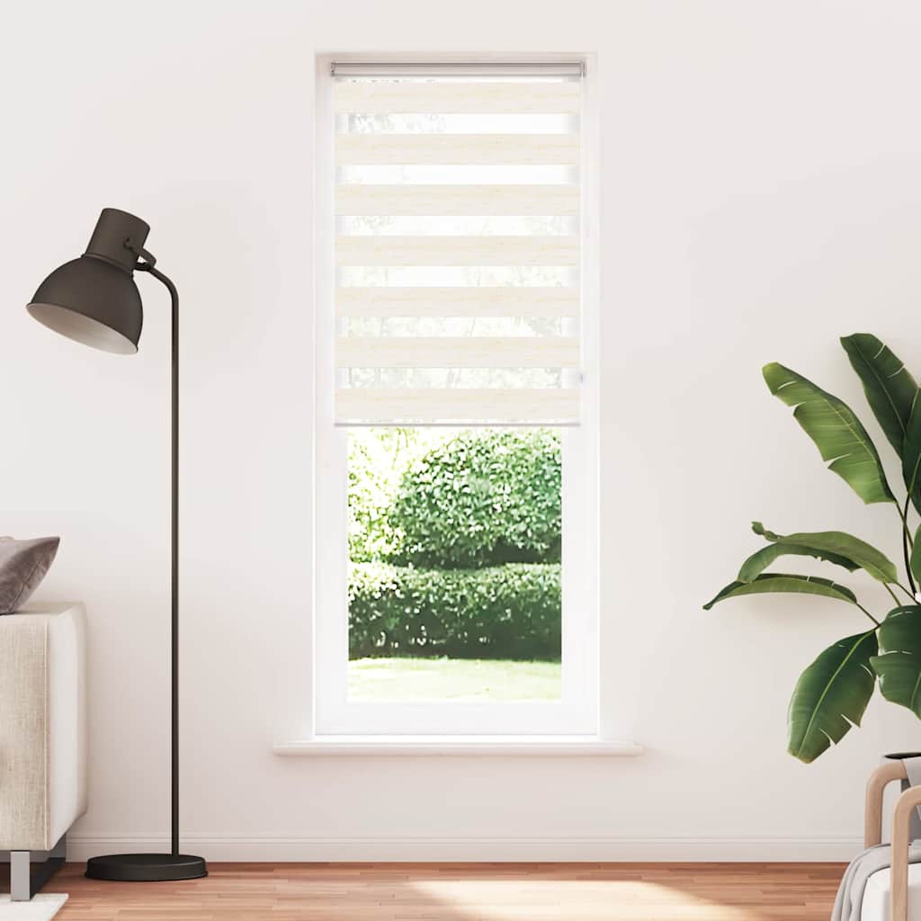 Zebragardin Marmorbeige 70x200 Cm Stofbredde 65,9 Cm Polyester - Billede 2
