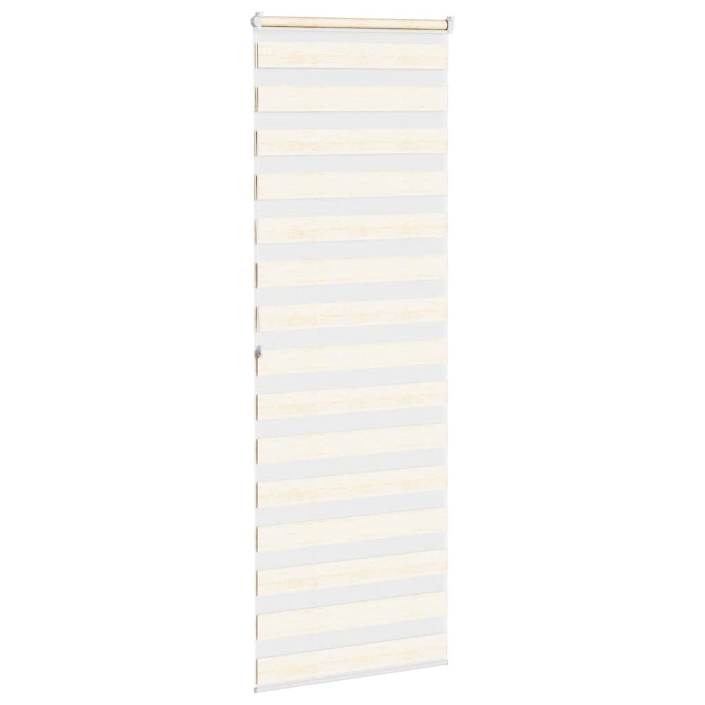 Zebragardin Marmorbeige 70x200 Cm Stofbredde 65,9 Cm Polyester - Billede 4