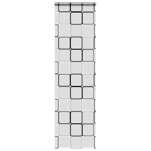 Bruserullegardin Stofbredde 66 Cm Firkantet