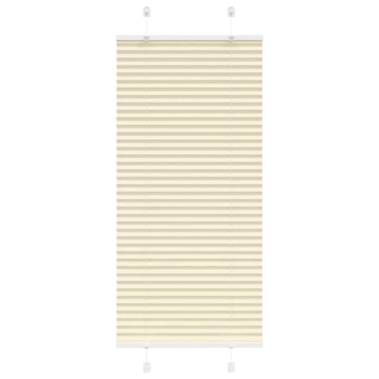 Plisségardin Fløde Stofbredde 64,4 Cm Polyester Creme