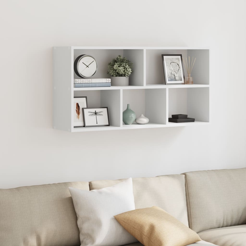 Væghylde 100X25X50 Cm Konstrueret Træ