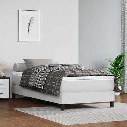 Springmadras Med Pocketfjedre 80X200X20 Cm Kunstlæder