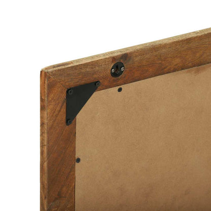 Badeværelsesspejl Brun 50 X 22 X 70 Cm Solid Genbrugs Wood - Billede 9