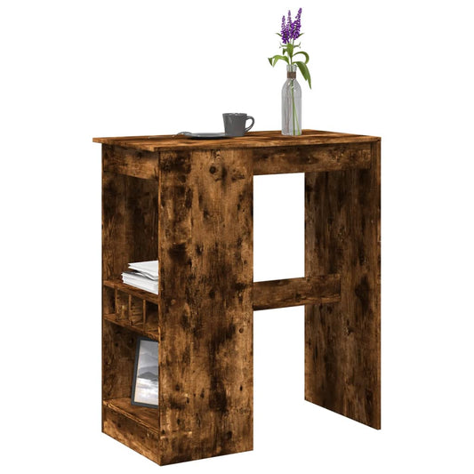 Barbord Med Stativer 90X47,5X103,5 Cm Konstrueret Træ