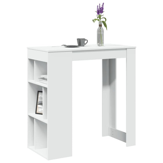 Barbord Med Stativer 102X50X103,5 Cm Konstrueret Træ