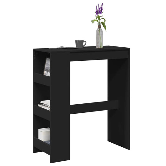 Barbord Med Stativer 90X40X103,5 Cm Konstrueret Træ