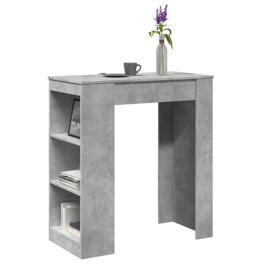 Barbord Med Stativer 95X47X103,5 Cm Konstrueret Træ