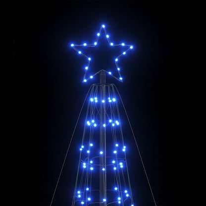 LED-juletræ Med Spyd 1534 LED'er 500 Cm Blåt Lys - Billede 12