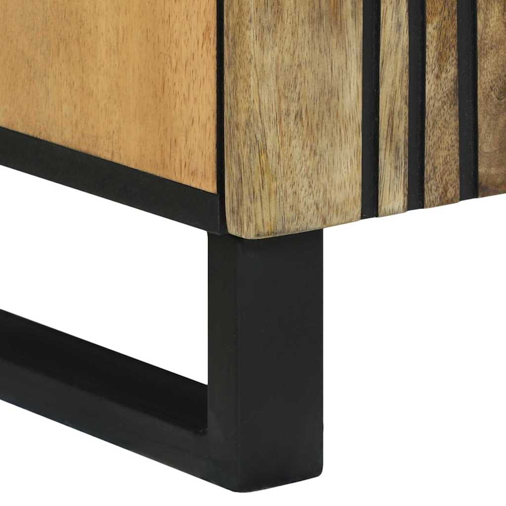 Badeværelsesmøbel Sæt Med Skuffe 3 Pcs Brun 180 X 33 X 75 Cm - Billede 9