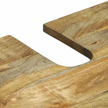 Badeværelsesmøbel Sæt Med Hylde 2 Pcs Brun 62 X 33 X 58 Cm - Billede 8