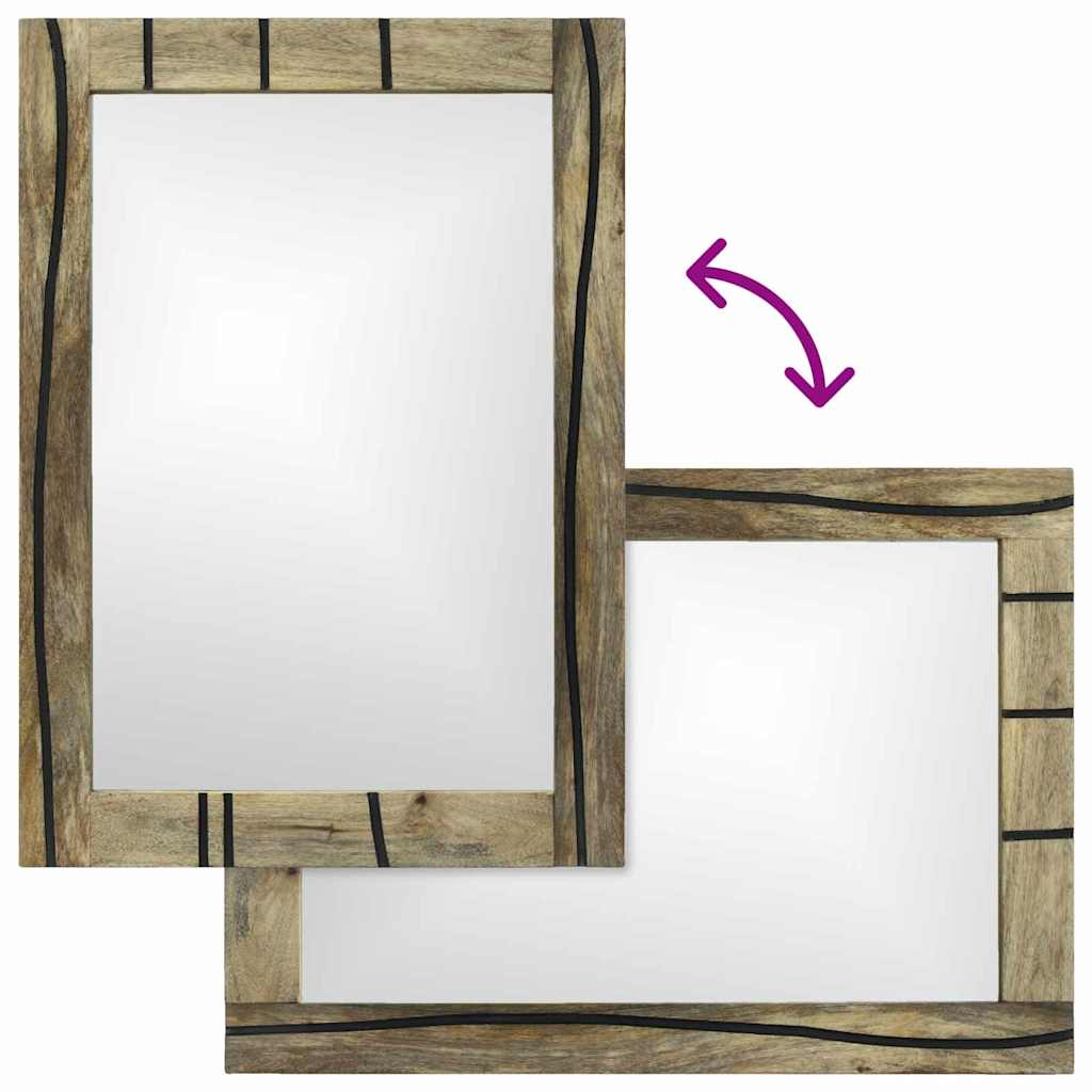 Badeværelsesmøbel Sæt Med Hylde 2 Pcs Brun 62 X 33 X 58 Cm - Billede 12